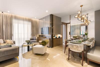 Hall Image of 1100 Sq.ft 2 BHK Apartment / Flat for sale in Dosti Greenscapes Phase 3, Hadapsar Pune for Rs. 9200000