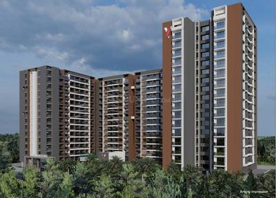 Image of 1154 Sq.ft 2 BHK Apartment / Flat for sale in Yashada Dreamsong, Mamurdi, Pune for Rs. 7000000