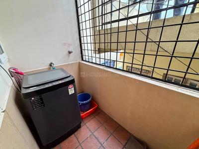Balcony Image of 630 Sq.ft 1 BHK Apartment / Flat for rent in HSR Layout Bengaluru for Rs. 30000
