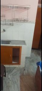 Kitchen Image of 250 Sq.ft 1 RK Independent House for rent in Hawelia Central, Sector 12 Noida for Rs. 15000