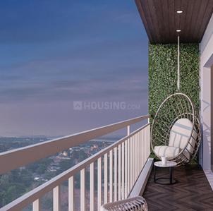 Balcony Image of 930 Sq.ft 2 BHK Apartment / Flat for sale in Runwal Lands End Skye, Kolshet Thane for Rs. 12000000