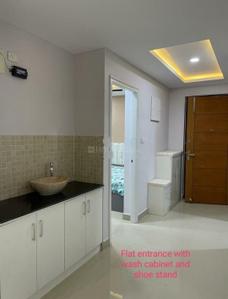Kitchen Image of 2300 Sq.ft 3 BHK Apartment / Flat for rent in Indis PBEL City, Peeramcheru Hyderabad for Rs. 48000