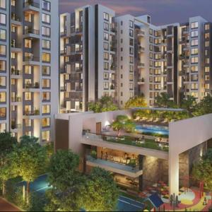 Image of 850 Sq.ft 3 BHK Apartment / Flat for sale in Rama Metro Life Maxima Residences, Tathawade, Pune for Rs. 12000000