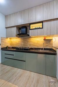 Kitchen Image of 950 Sq.ft 2 BHK Apartment / Flat for sale in VTP Cygnus Building T11, Manjari Khurd Pune for Rs. 8100000