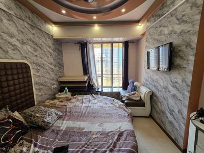 Bedroom Image of 719 Sq.ft 2 BHK Apartment / Flat for rent in Gemstar Symphony, Kandivali West Mumbai for Rs. 56000