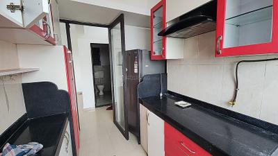 Kitchen Image of 650 Sq.ft 1.5 BHK Apartment / Flat for rent in Mahavir Platinum, Chedda Nagar Mumbai for Rs. 53000