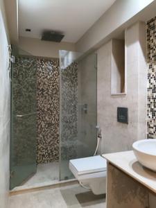 Bedroom Three Image of 1500 Sq.ft 3 BHK Apartment / Flat for rent in Monte South Pilatus 2, Byculla Mumbai for Rs. 225000