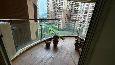 Balcony Image of 1502 Sq.ft 3 BHK Apartment / Flat for sale in Nahar Tulipia and Tilia Apartment, Powai Mumbai for Rs. 36500000