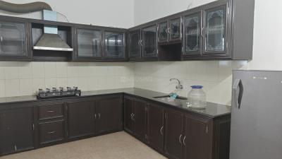 Kitchen Image of 1500 Sq.ft 3 BHK Apartment / Flat for rent in Athani Aluva for Rs. 28000