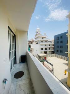 Balcony Image of 800 Sq.ft 2 BHK Builder Floor for sale in Vishnu Garden New Delhi for Rs. 8500000