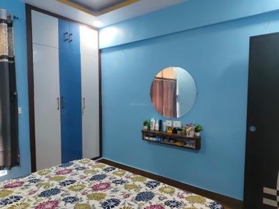 Bedroom Image of 900 Sq.ft 3 BHK Apartment / Flat for rent in Alcove New Kolkata Sangam, Serampore Hooghly for Rs. 30000