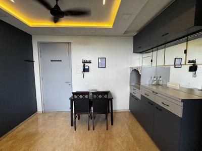 Kitchen Image of 550 Sq.ft 1 BHK Apartment / Flat for rent in Hiranandani Estate Thane for Rs. 45000