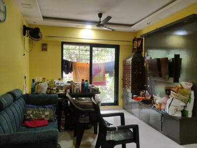 Living Room Image of 685 Sq.ft 1 BHK Apartment / Flat for sale in Kanakia Zen World, Kanjurmarg East Mumbai for Rs. 12000000