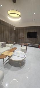 Living Room Image of 1845 Sq.ft 3 BHK Apartment / Flat for sale in Avaska Meraki 86, Raysan Gandhinagar for Rs. 8300000