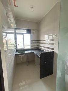 Kitchen Image of 323 Sq.ft 1 BHK Apartment / Flat for rent in JVM Accord, Thane West Thane for Rs. 20000