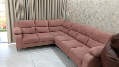 Living Room Image of 1000 Sq.ft 3 BHK Apartment / Flat for rent in Shaligram Prime, South Bopal Ahmedabad for Rs. 50000