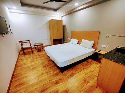 Bedroom Image of 450 Sq.ft 1 RK Builder Floor for rent in Sector 52 Gurgaon for Rs. 22000