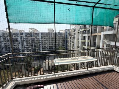 Balcony Image of 1100 Sq.ft 2 BHK Apartment / Flat for rent in Anmol Nayantara Gold, Pathardi Phata Nashik for Rs. 25000