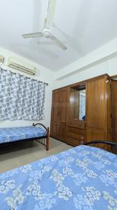 Bedroom Image of 550 Sq.ft 1 BHK Studio for rent in Commonwealth CD Westwinds, Salcete Goa for Rs. 20000
