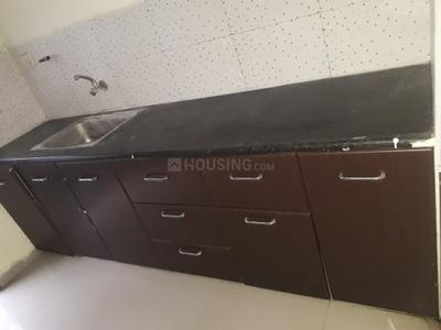 Kitchen Image of 900 Sq.ft 2 BHK Apartment / Flat for sale in Treasure Fantasy, Rau Indore for Rs. 4000000