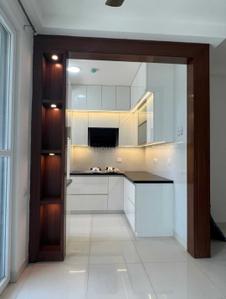 Kitchen Image of 900 Sq.ft 1 BHK Apartment / Flat for rent in Brigade Cornerstone Utopia, Varthur Bengaluru for Rs. 44000