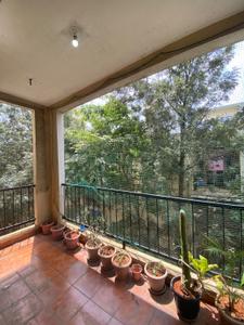 Balcony Image of 1200 Sq.ft 2 BHK Apartment / Flat for rent in Kalyan Nagar Bengaluru for Rs. 40000
