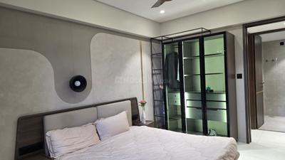 Bedroom Image of 1458 Sq.ft 2 BHK Apartment / Flat for sale in Status Sharan, Tragad Ahmedabad for Rs. 6500000