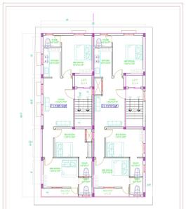 Image of 1050 Sq.ft 3 BHK Apartment / Flat for sale in Vyasarpadi, Chennai for Rs. 7300000