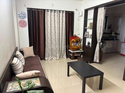 Living Room Image of 839 Sq.ft 2 BHK Apartment / Flat for sale in K B Rohamare Manomay Dream Home, Adgaon Nashik for Rs. 3500000