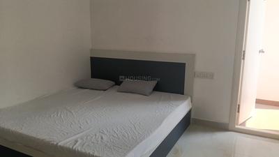 Bedroom Image of 720 Sq.ft 1 BHK Apartment / Flat for rent in Thanisandra Bengaluru for Rs. 26500