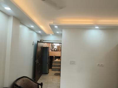 Bedroom Image of 600 Sq.ft 1 RK Builder Floor for rent in Malviya Nagar New Delhi for Rs. 29000