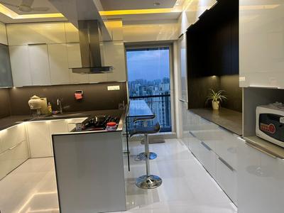 Kitchen Image of 2500 Sq.ft 4 BHK Apartment / Flat for sale in Sheth Avalon, Thane West Thane for Rs. 61500000