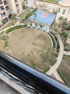 Balcony Image of 1092 Sq.ft 3 BHK Apartment / Flat for rent in CRC Sublimis, Noida Extension Greater Noida for Rs. 35000