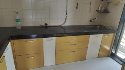 Kitchen Image of 950 Sq.ft 2 BHK Apartment / Flat for rent in Dynamix Parkwoods, Thane West Thane for Rs. 34000