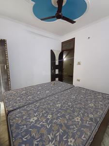 Bedroom Image of 220 Sq.ft 1 RK Builder Floor for rent in Sant Nirankari Colony RWA, Mukherjee Nagar New Delhi for Rs. 5500