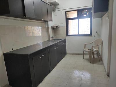 Kitchen Image of 775 Sq.ft 2 BHK Apartment / Flat for rent in Blue Ozone Residency, Dahisar West Mumbai for Rs. 29000