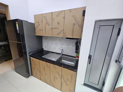 Kitchen Image of 785 Sq.ft 1 BHK Apartment / Flat for sale in Kalpataru Immensa, Thane West Thane for Rs. 8500000