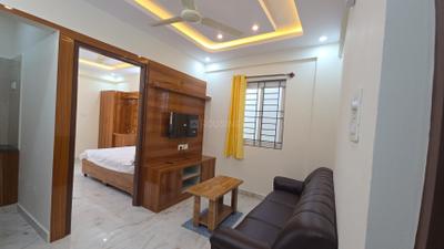 Living Room Image of 580 Sq.ft 1 BHK Apartment / Flat for rent in BTM Layout Bengaluru for Rs. 24499