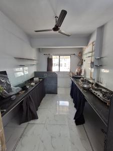 Kitchen Image of 1250 Sq.ft 2 BHK Apartment / Flat for rent in DMD Vraj Bhoomi, Parvat Patiya Surat for Rs. 22000