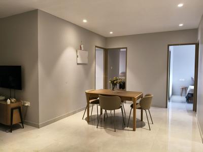 Living Room Image of 1150 Sq.ft 2.5 BHK Apartment / Flat for rent in Concrete Sai Swayam, Chembur Mumbai for Rs. 95000