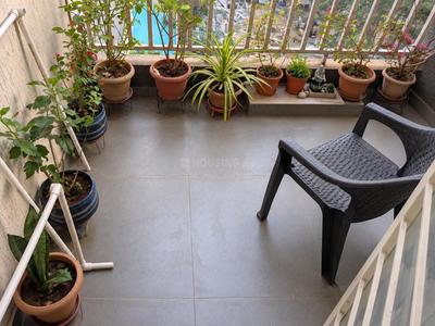 Balcony Image of 758 Sq.ft 2 BHK Apartment / Flat for rent in Bhalchandra Upvan, Punawale Pune for Rs. 24000