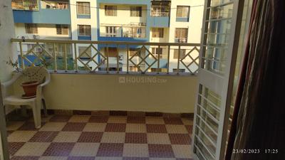 Balcony Image of 1300 Sq.ft 3 BHK Apartment / Flat for rent in SSD Sai Orchards, Pimple Saudagar Pune for Rs. 35000
