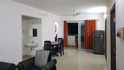 Hall Image of 1320 Sq.ft 3 BHK Apartment / Flat for rent in Ramky One Kosmos , Nallagandla Hyderabad for Rs. 50000