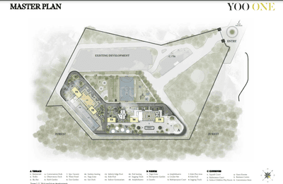 Image of 2163 Sq.ft 3 BHK Apartment / Flat for sale in Yoo One Phase I, Mohammed Wadi, Pune for Rs. 28000000