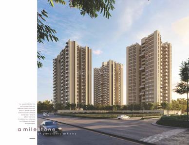 Image of 1850 Sq.ft 3 BHK Apartment / Flat for sale in South Bopal, Ahmedabad for Rs. 8475000