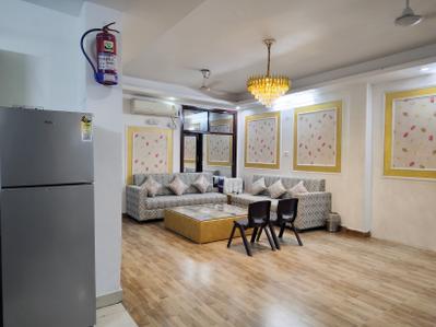Living Room Image of 1000 Sq.ft 2 BHK Apartment / Flat for rent in Mehrauli New Delhi for Rs. 25000
