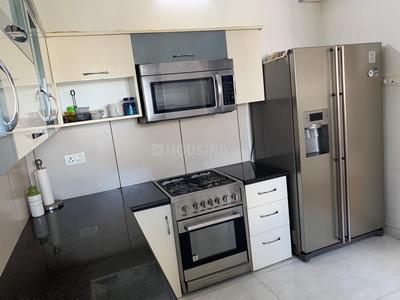 Kitchen Image of 2500 Sq.ft 3 BHK Penthouse for rent in Marvel Enigma, Kharadi Pune for Rs. 90000