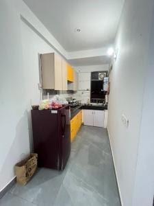 Kitchen Image of 600 Sq.ft 1 BHK Builder Floor for rent in Sahastradhara Road Dehradun for Rs. 18000