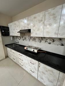 Kitchen Image of 580 Sq.ft 2 BHK Builder Floor for rent in Shalimar Bagh New Delhi for Rs. 25000