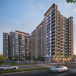 Building Image of 1035 Sq.ft 2 BHK Apartment / Flat for sale in Legend Aaradhyam Phase I, Maan Pune for Rs. 7500000